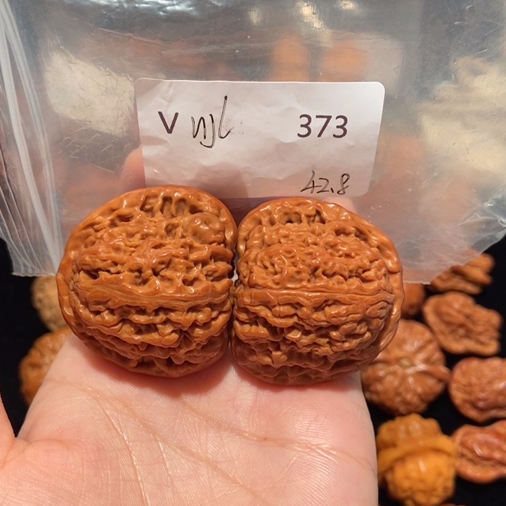 文玩核桃把件42南疆石