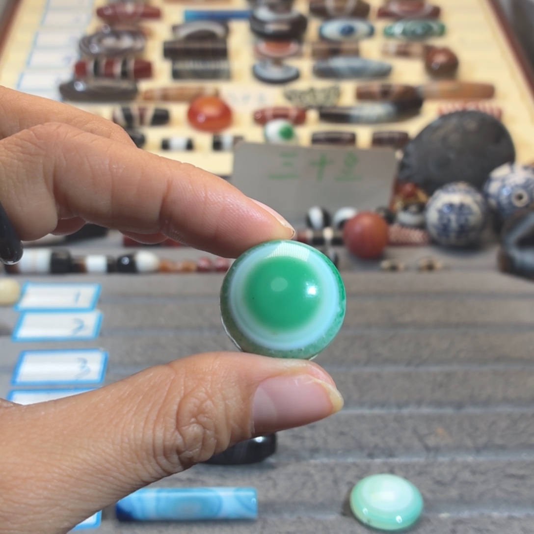 旋***兹玛瑙/玉髓合金颈饰