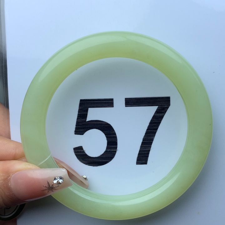 未镶嵌手镯和田玉晚*21