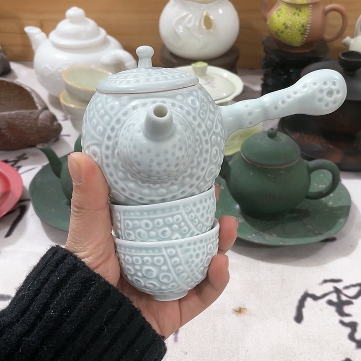 紫砂公道杯一壶两杯