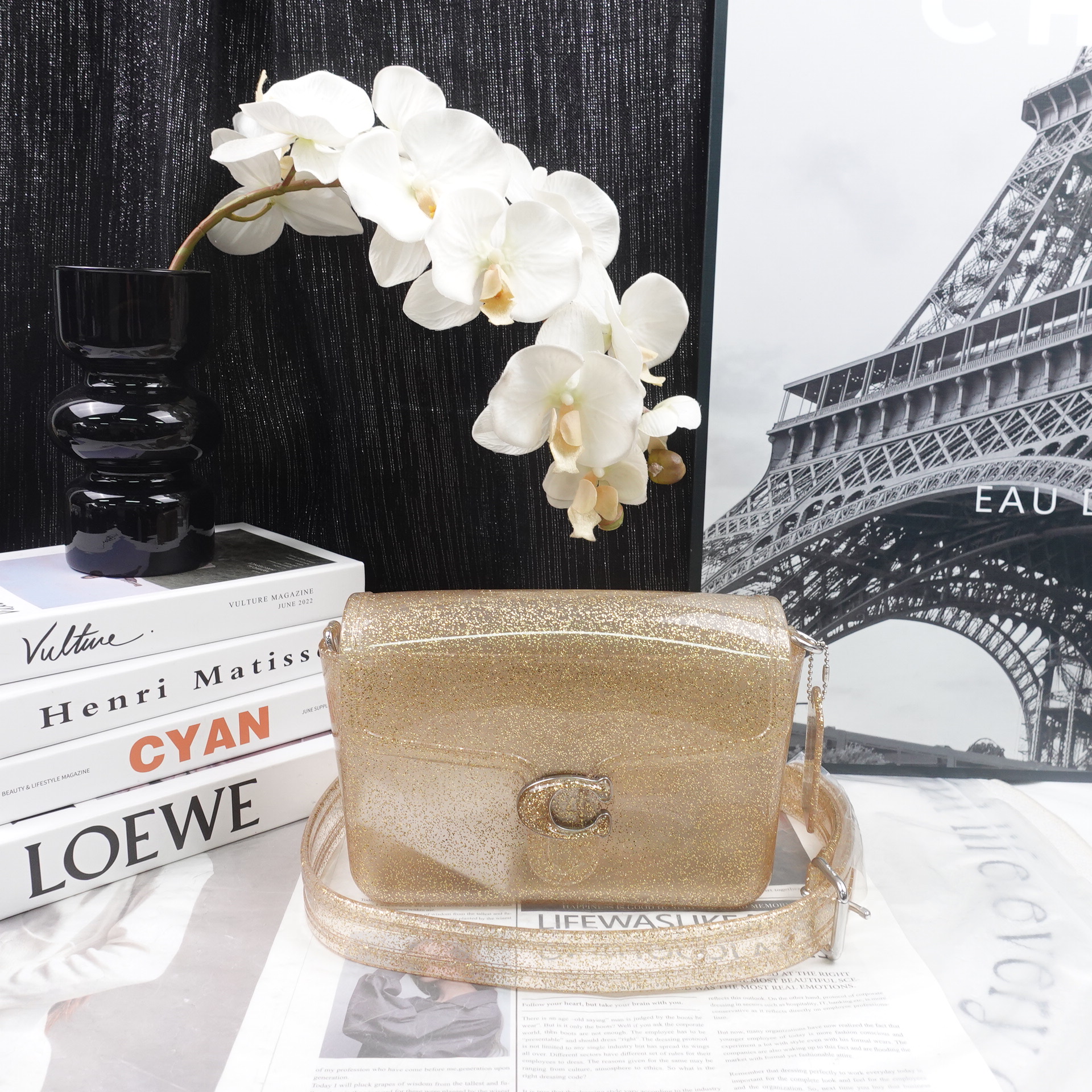 95新 COACH/蔻驰 单肩包/T10343094