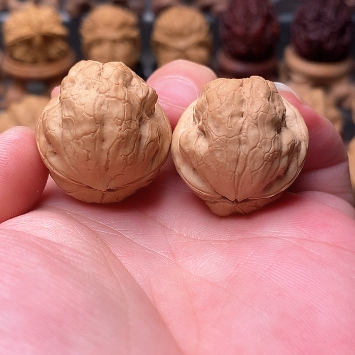 桃核把件铁鹦鹉……金