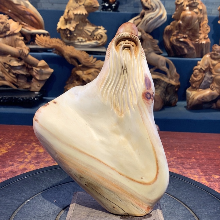 柏木（崖柏）根雕摆件