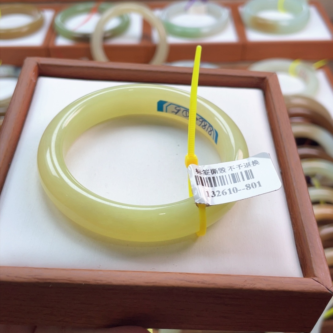【闪购商品】未镶嵌手镯和田玉链接30。50/51