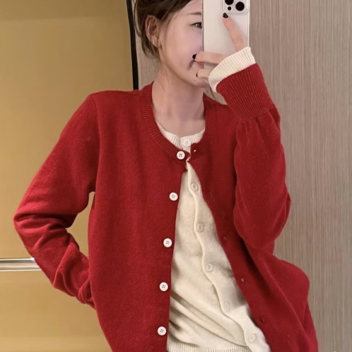 721假两件针织毛衣