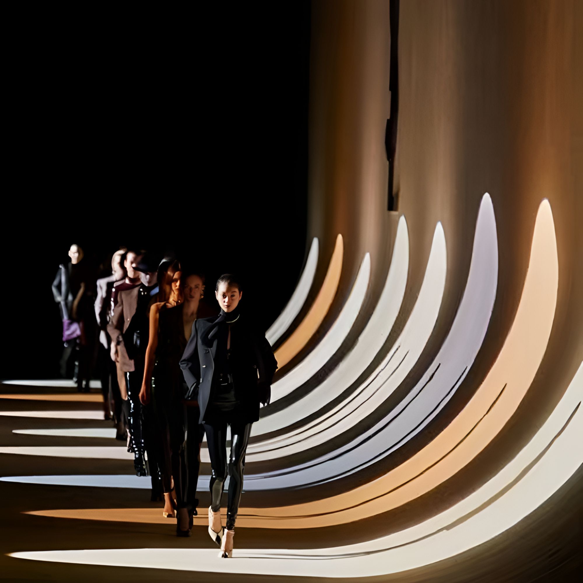 Rebornmoi2025新款重工条纹长袖衬衫（男女同款）CY181            