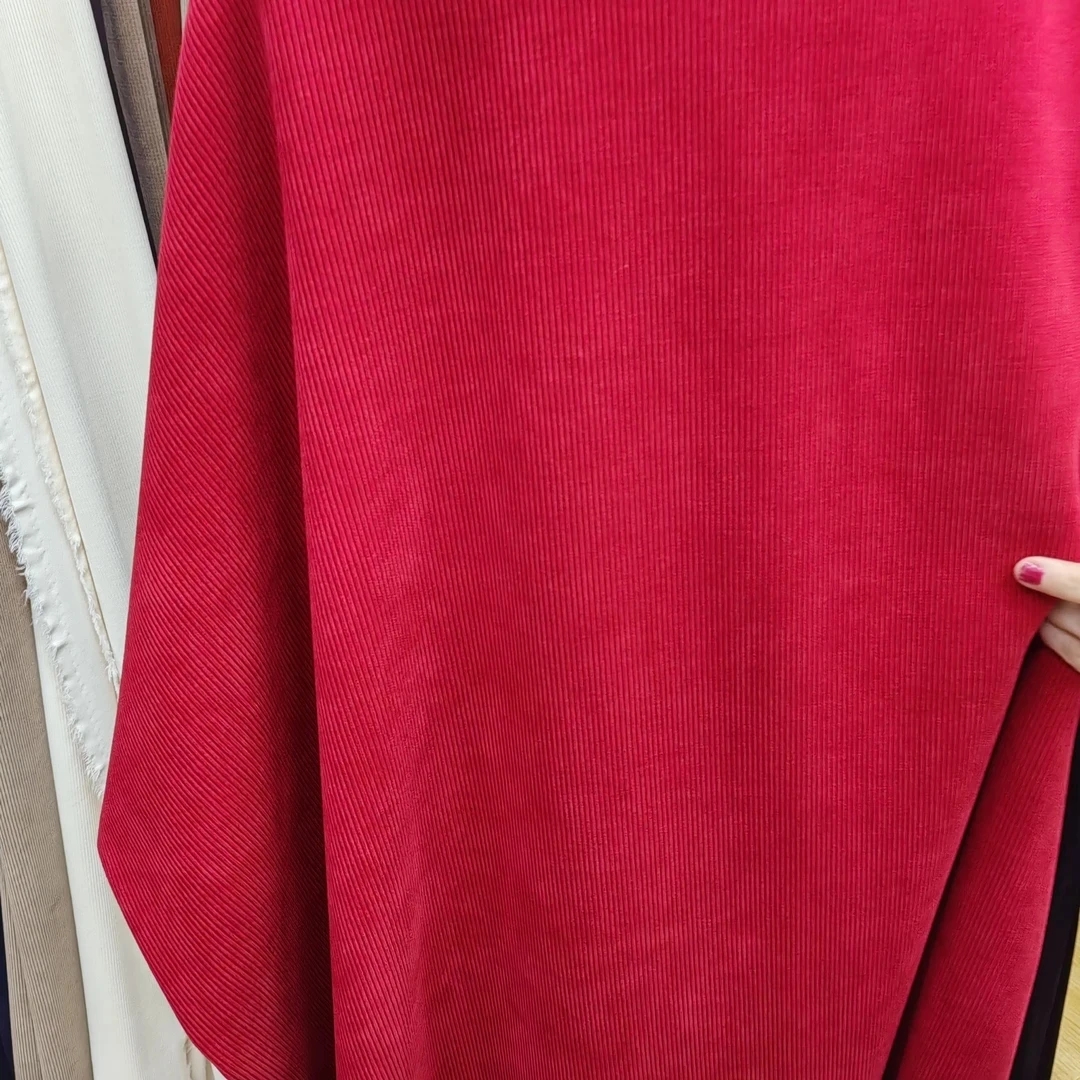 中国红  小经编布料活动价