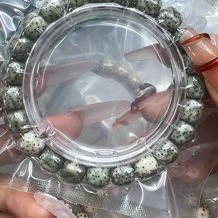 星月菩提手串479传说变态绿星月菩提10桶单圈