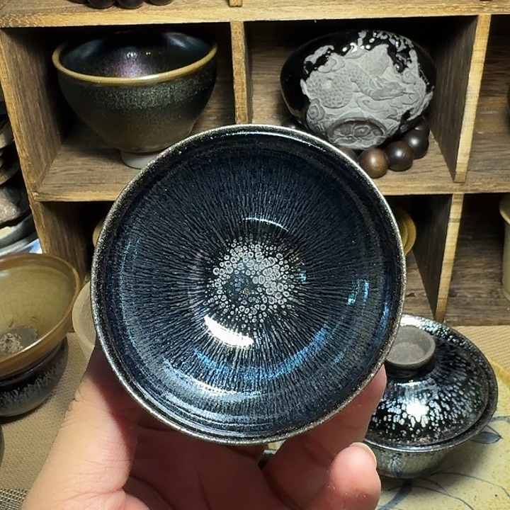 茶盏建窑建盏电烧精品