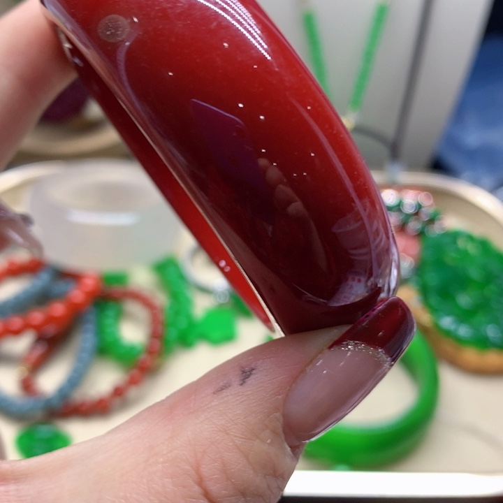 玛瑙/玉髓颈饰合金手镯