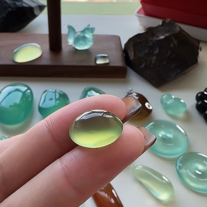 愚***人岫玉未镶嵌吊坠(不含链)