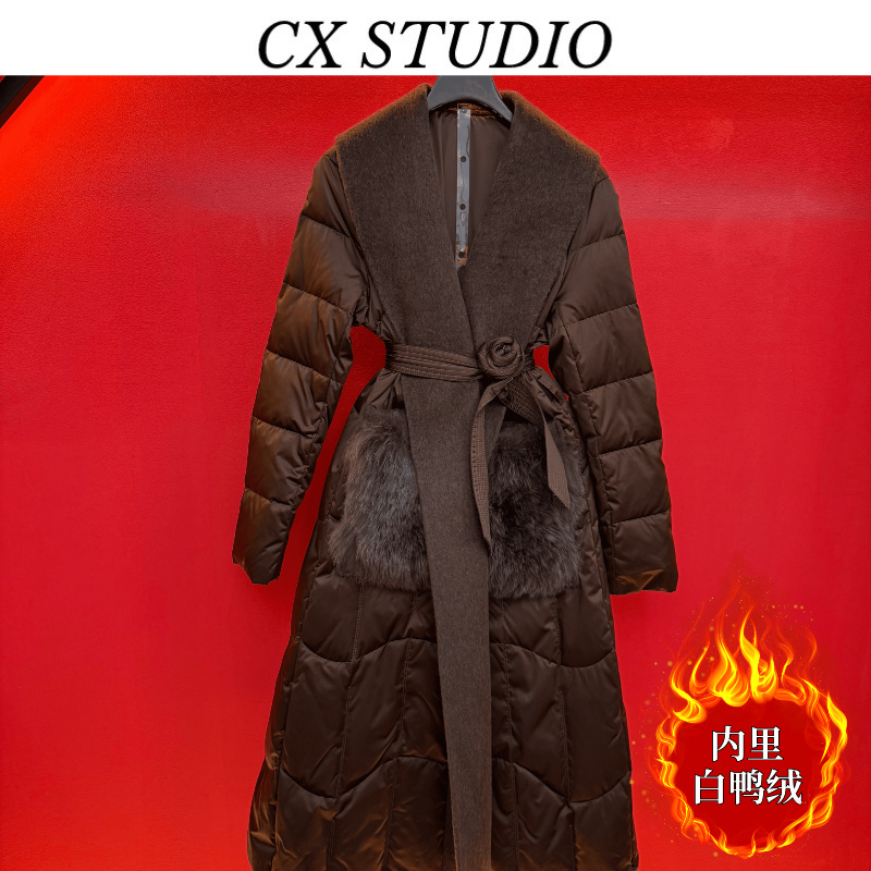 YC[黑色/咖色]编码10 经典轻奢时尚羽绒服(定制女装) MYS9901A