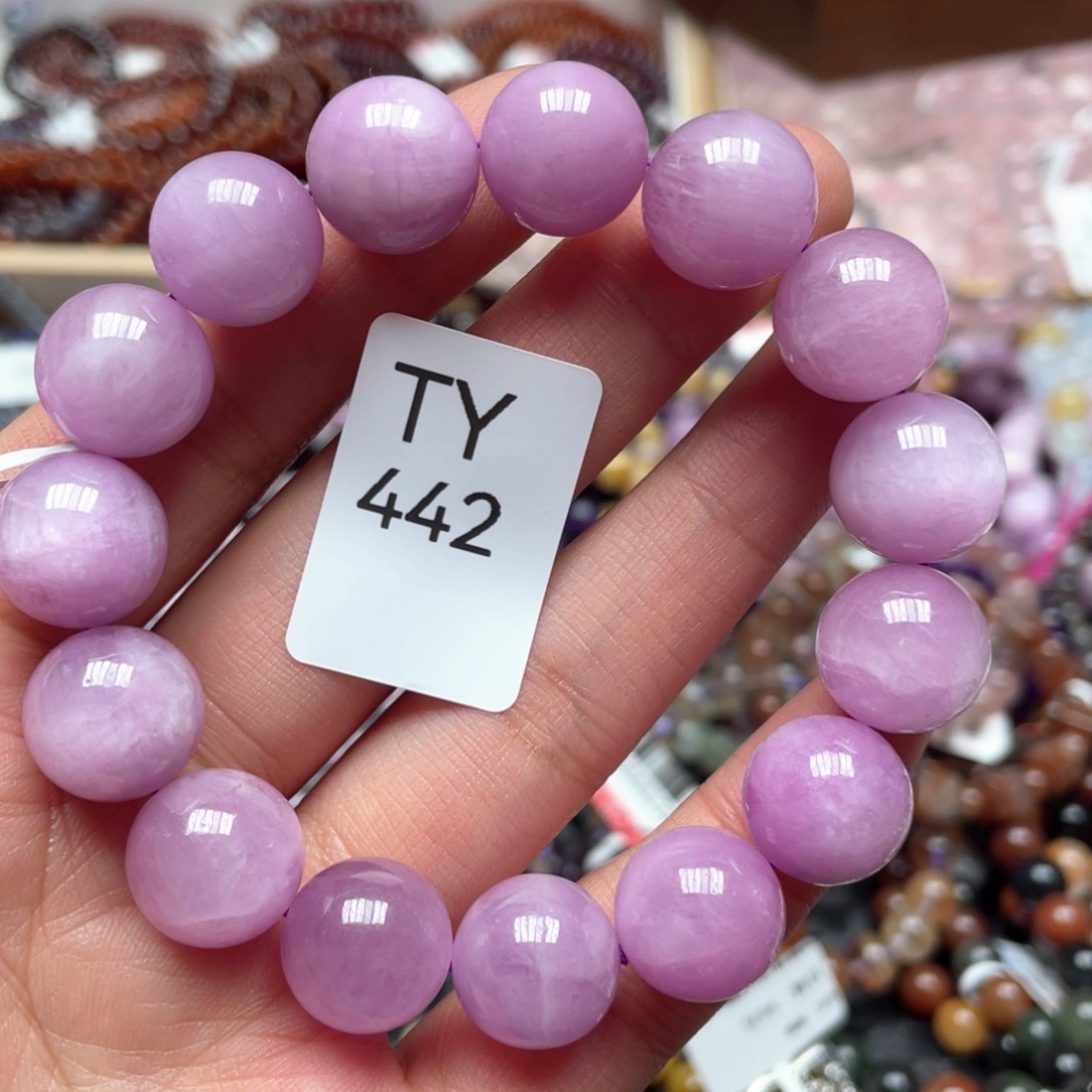 锂辉石手串未镶嵌