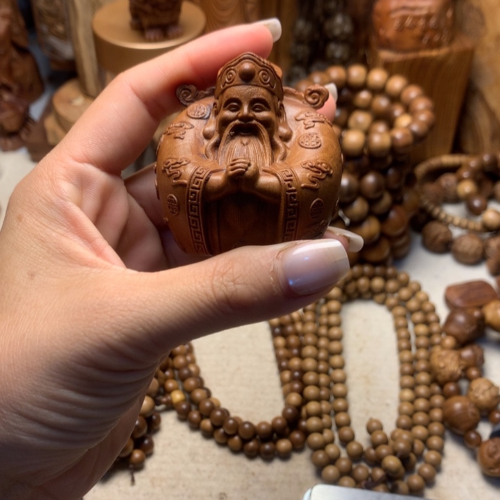 檀香木其他老山檀香把件