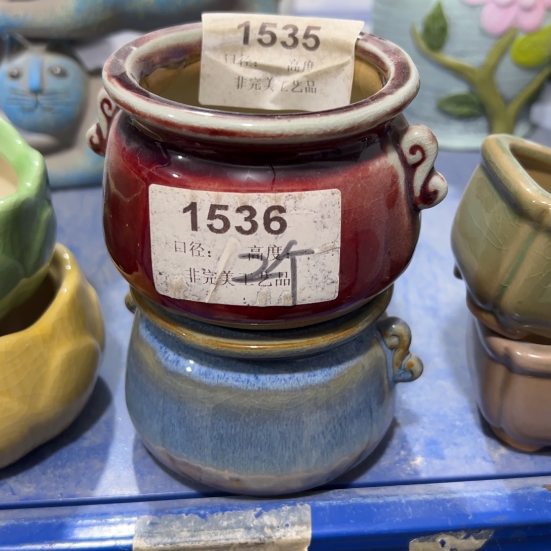 陶瓷多肉小花盆@@1536