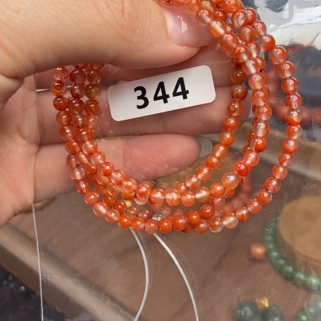 南红玛瑙未镶嵌手串
