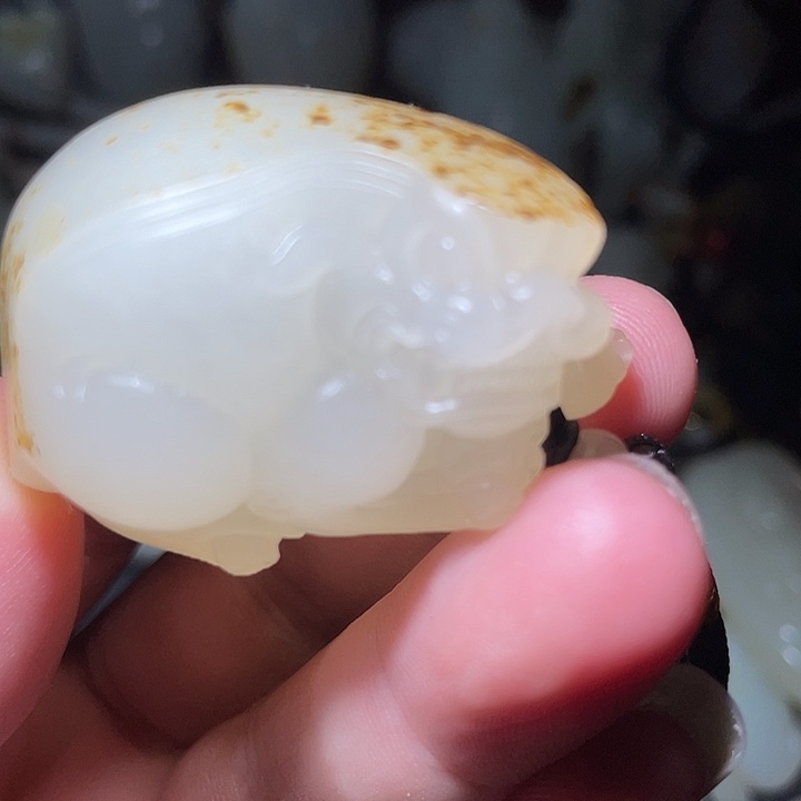 周***行颈饰未镶嵌和田玉