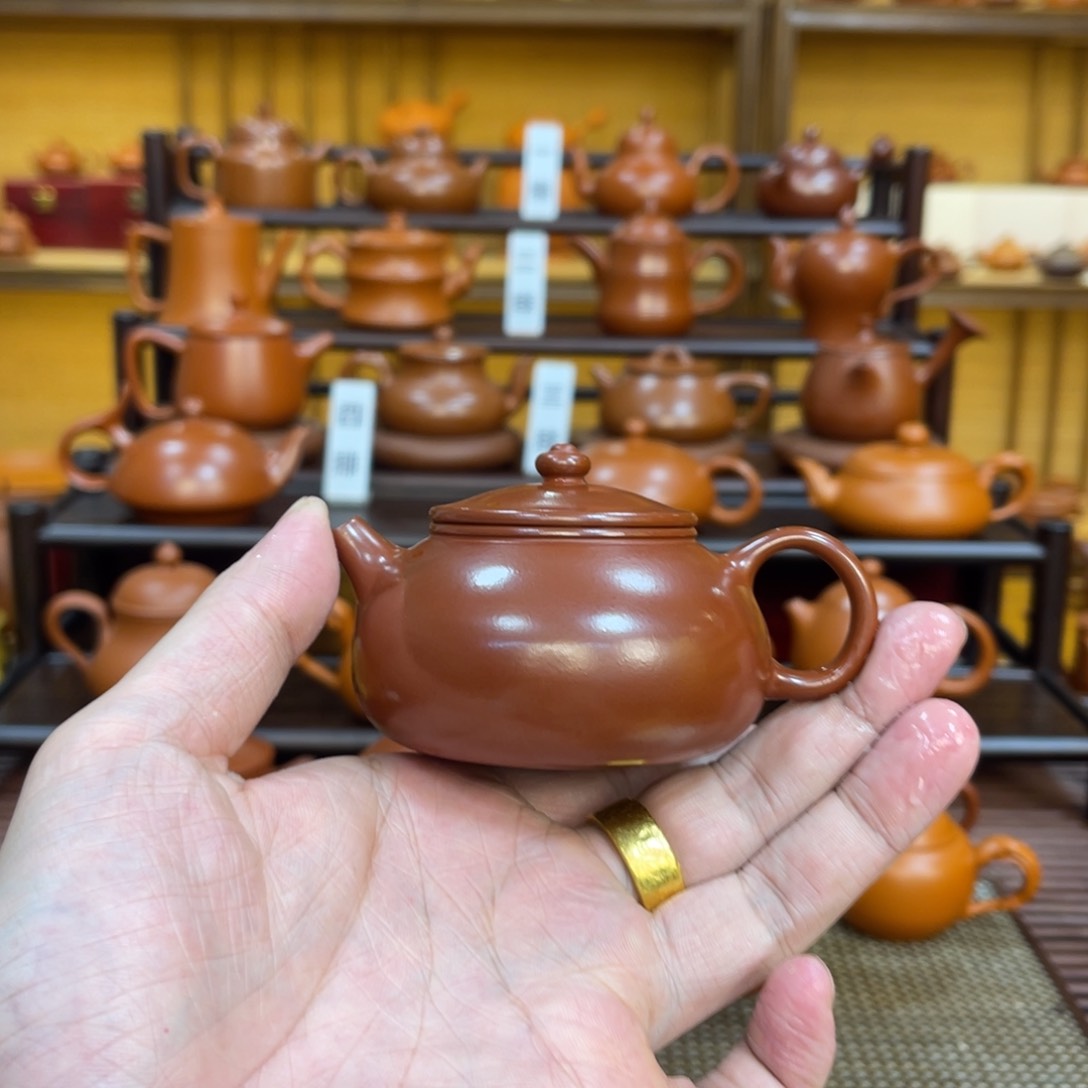 紫砂茶壶潮州手拉壶