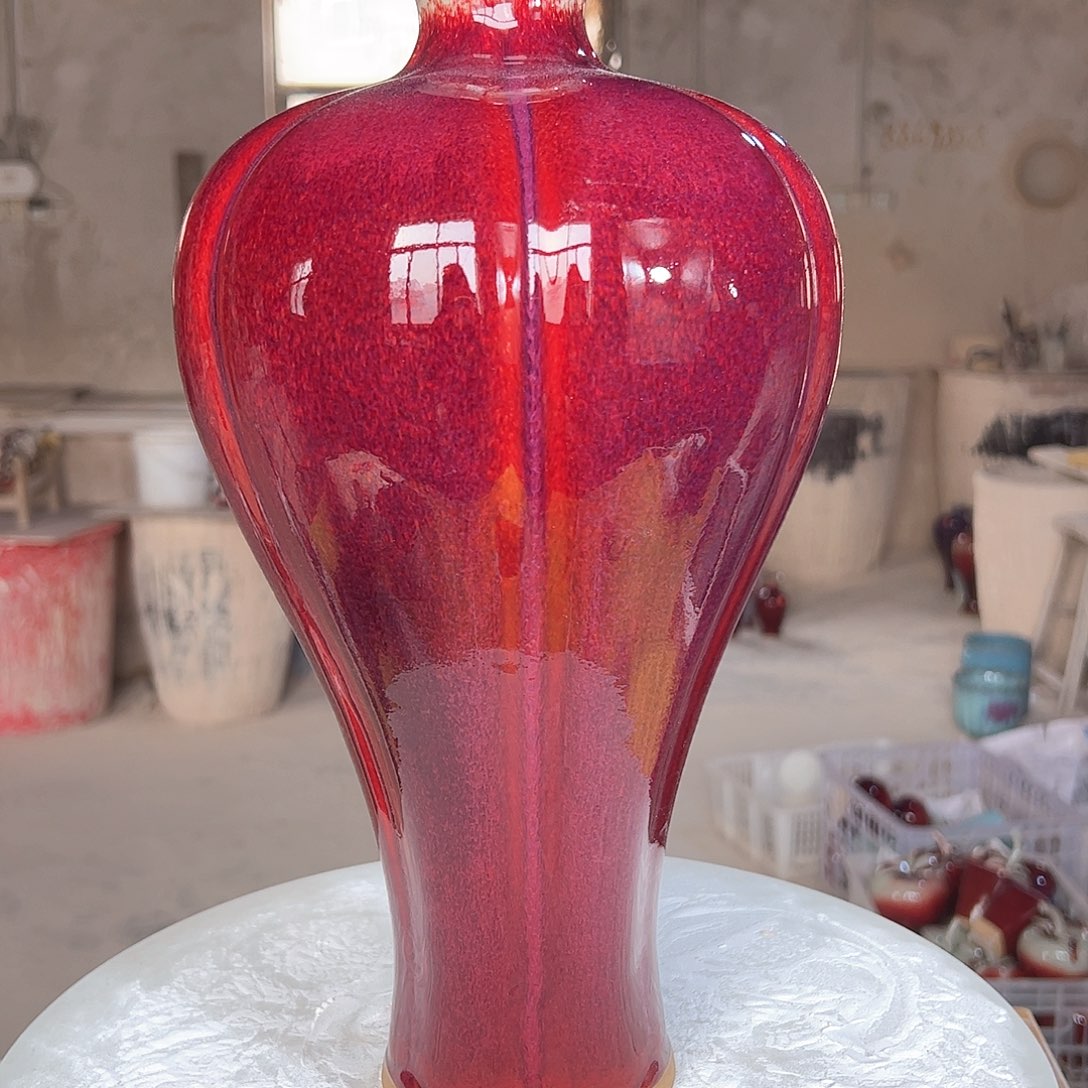 摆件郑家钧窑摆件微