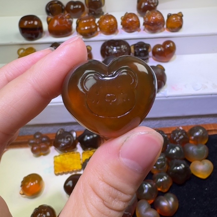 裸石琥珀未镶嵌琥珀
