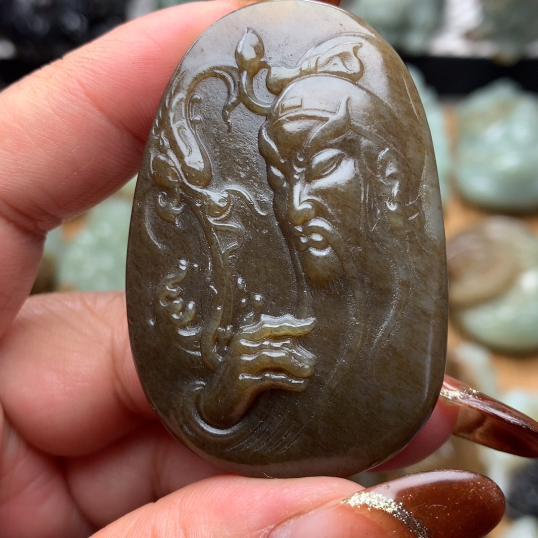 和田玉挂件未镶嵌