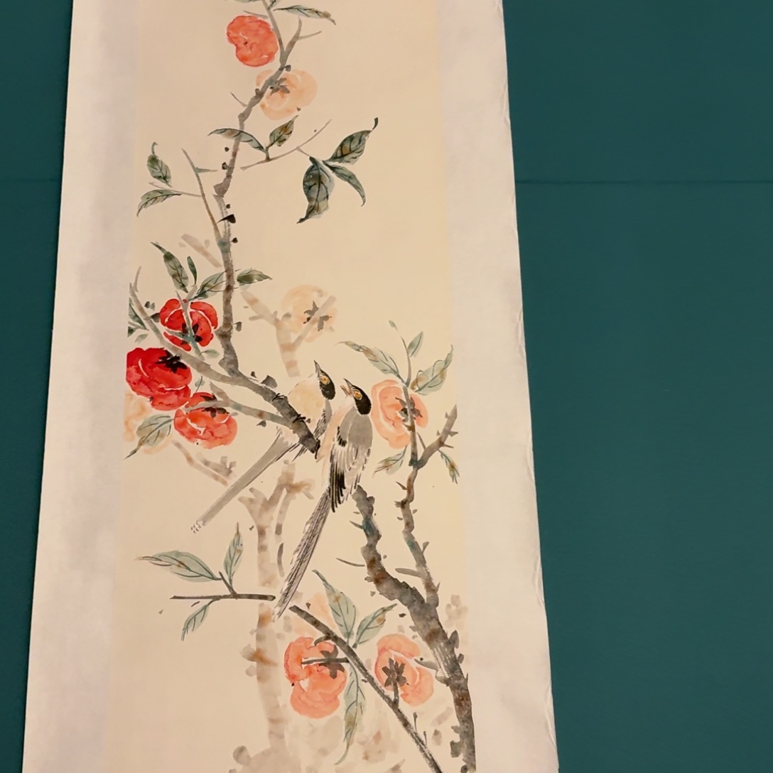 国画恽老师画作画作
