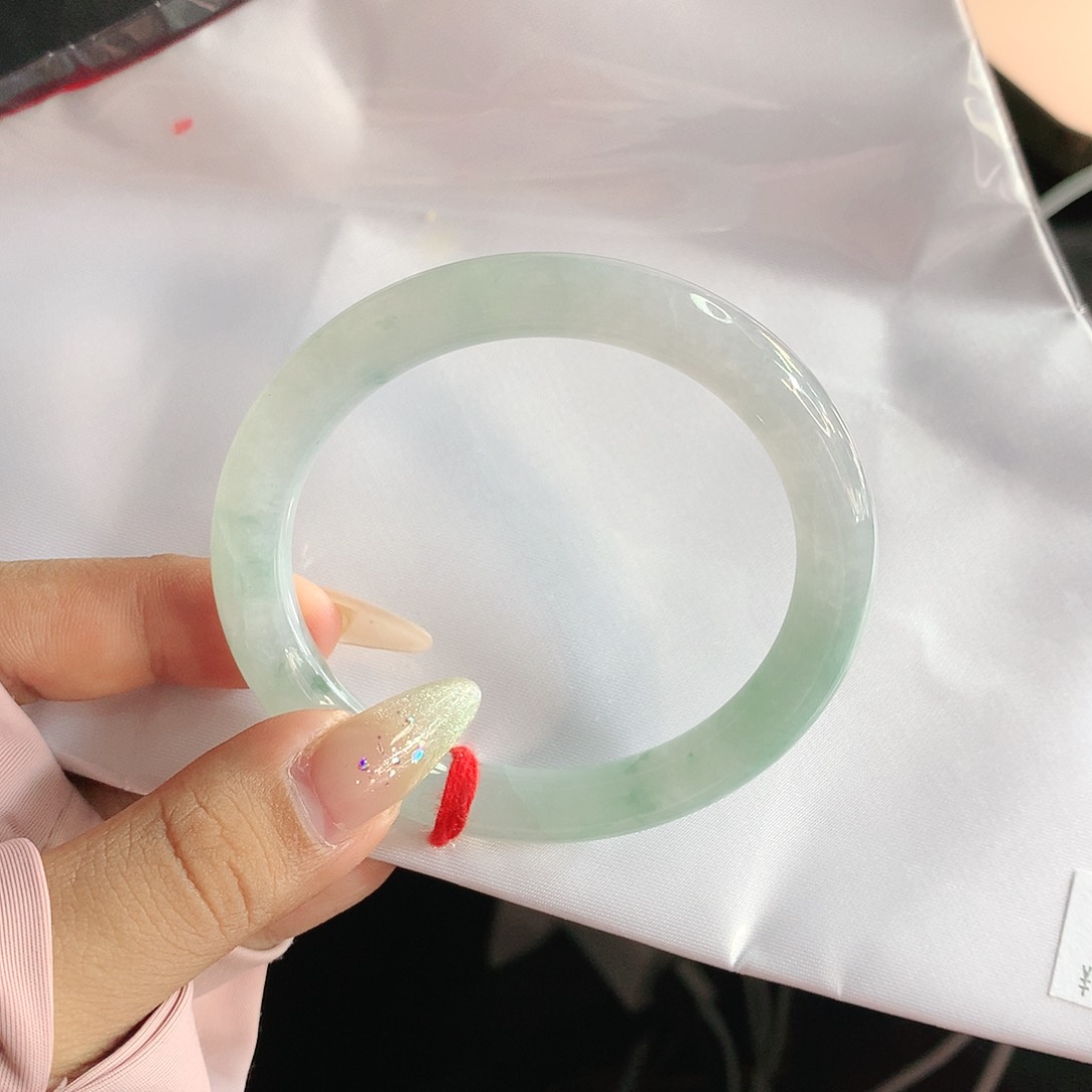 未镶嵌手镯翡翠56圈0597