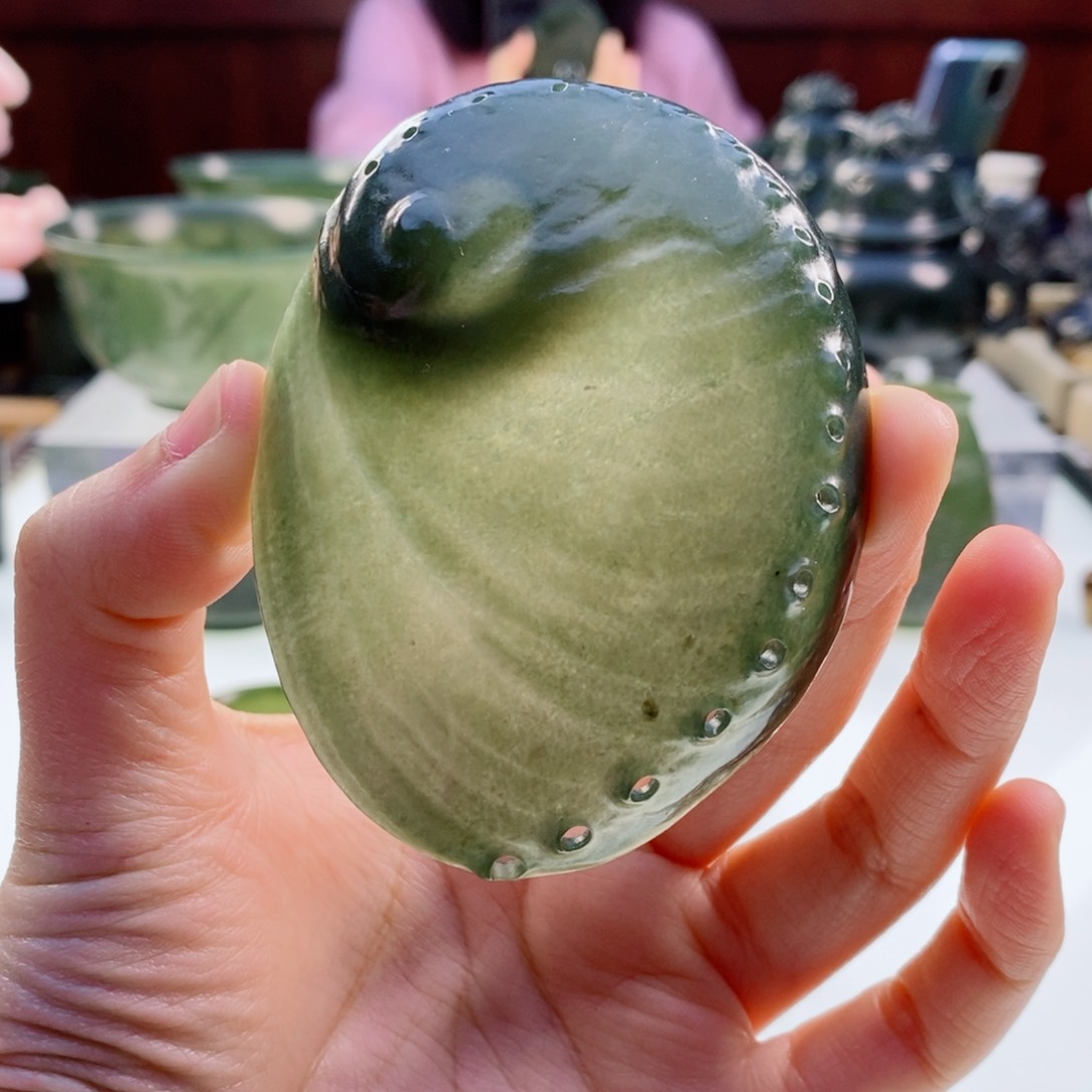 和田玉（青玉）摆件未镶嵌