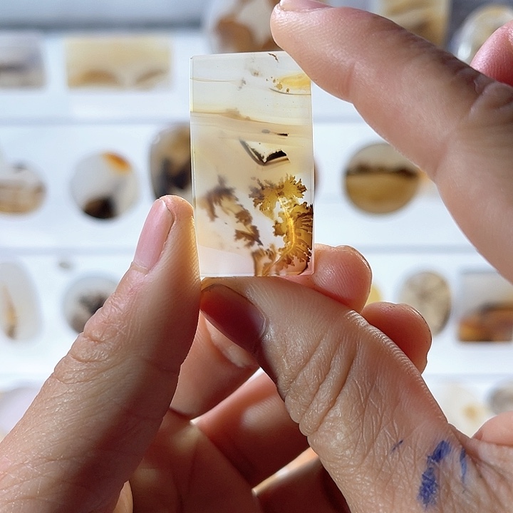 【闪购商品】玛瑙/玉髓珠宝半成品未镶嵌