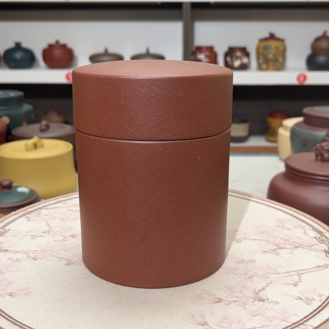 紫砂茶叶罐 紫砂罐