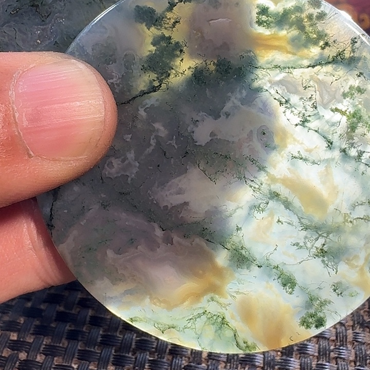 黙***然玛瑙/玉髓未镶嵌颈饰