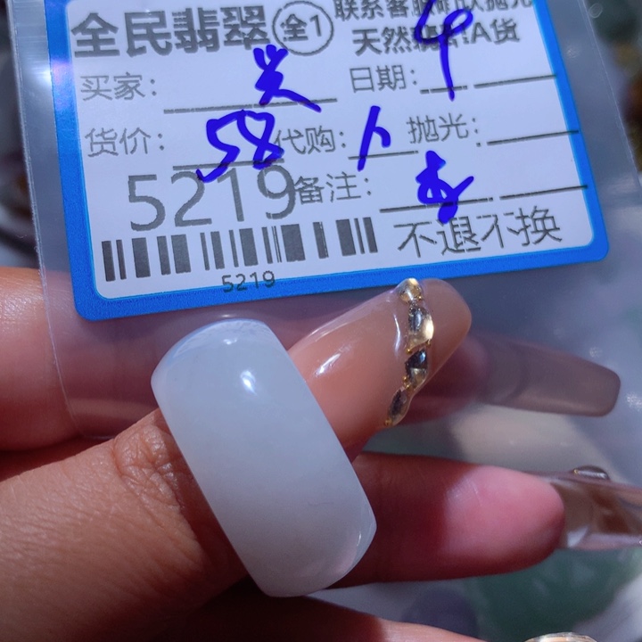 翡翠颈饰未镶嵌兴