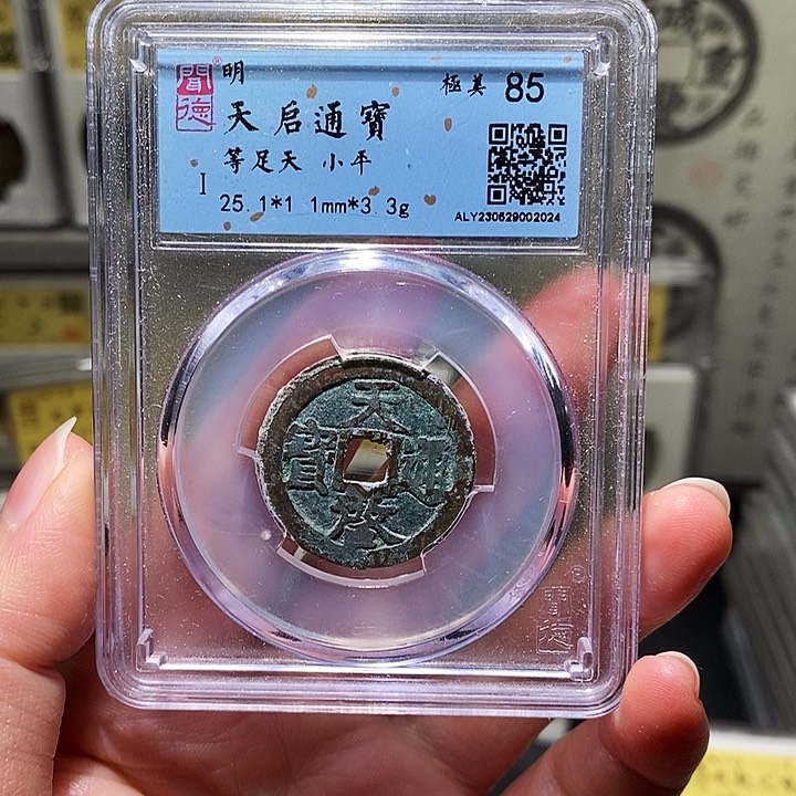 银瀚海文物A天启通宝2024