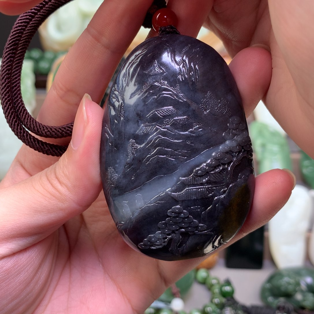 和田玉挂件未镶嵌