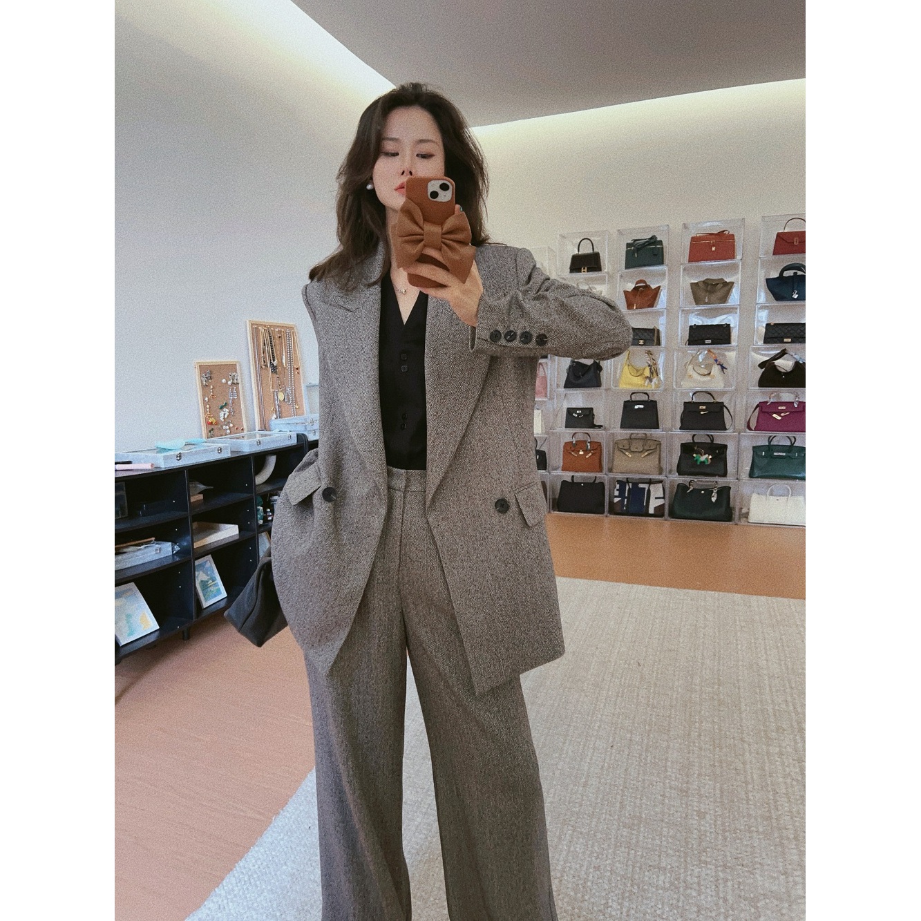 清仓不退不换【西装女帝】厚款外套