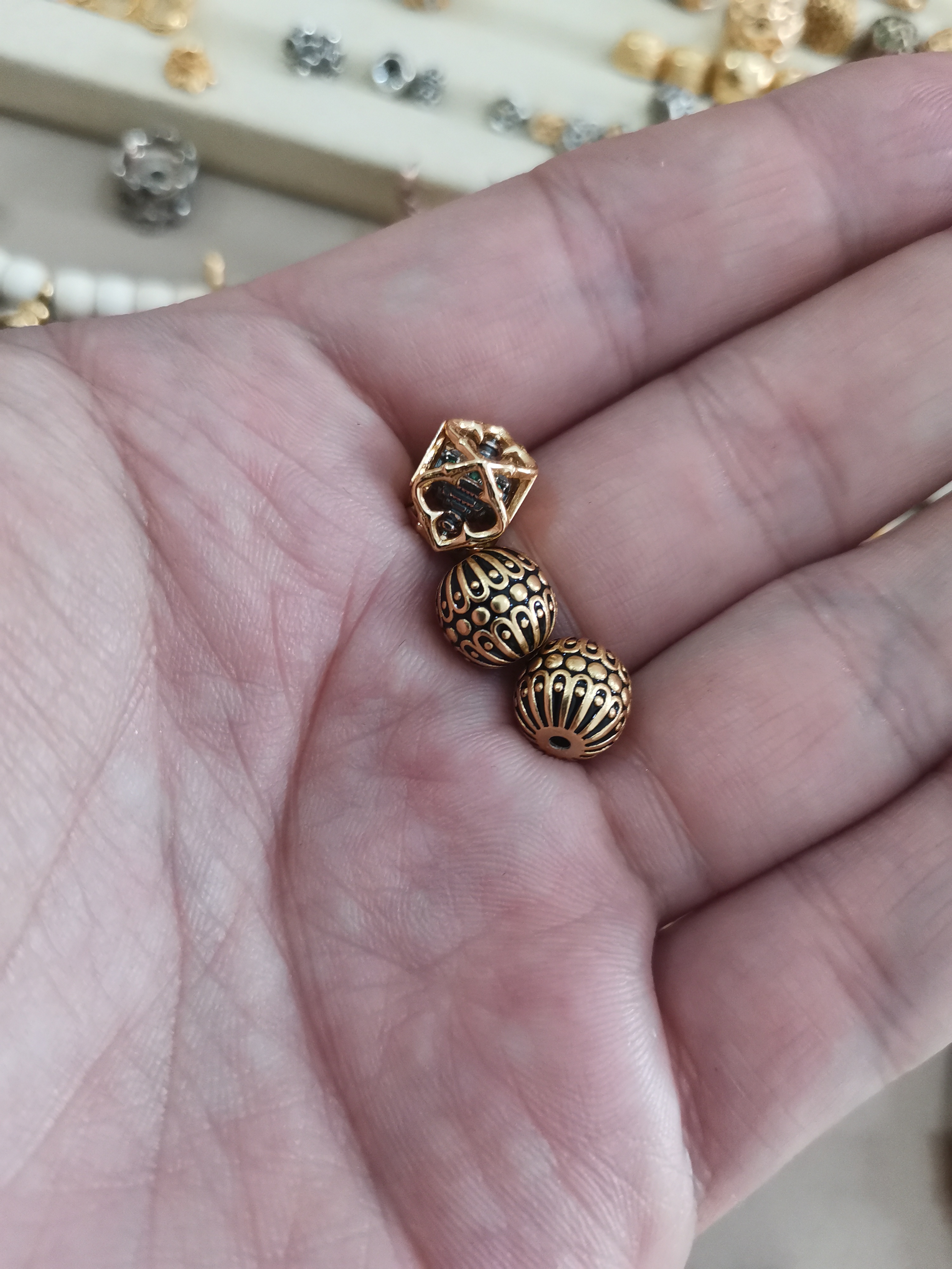 925银银制品 龙少老板配饰一组8mm古格塔