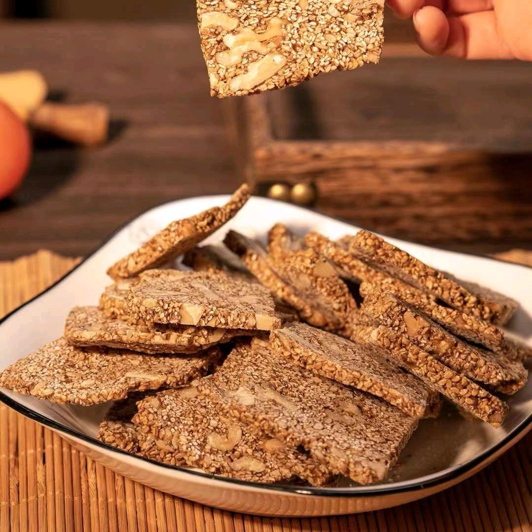 农家芝麻糖纯手工制作