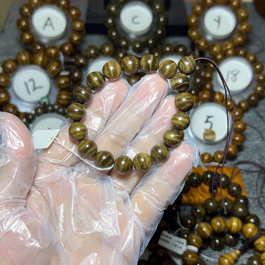 阴沉木手串/手链阴沉1.2水波