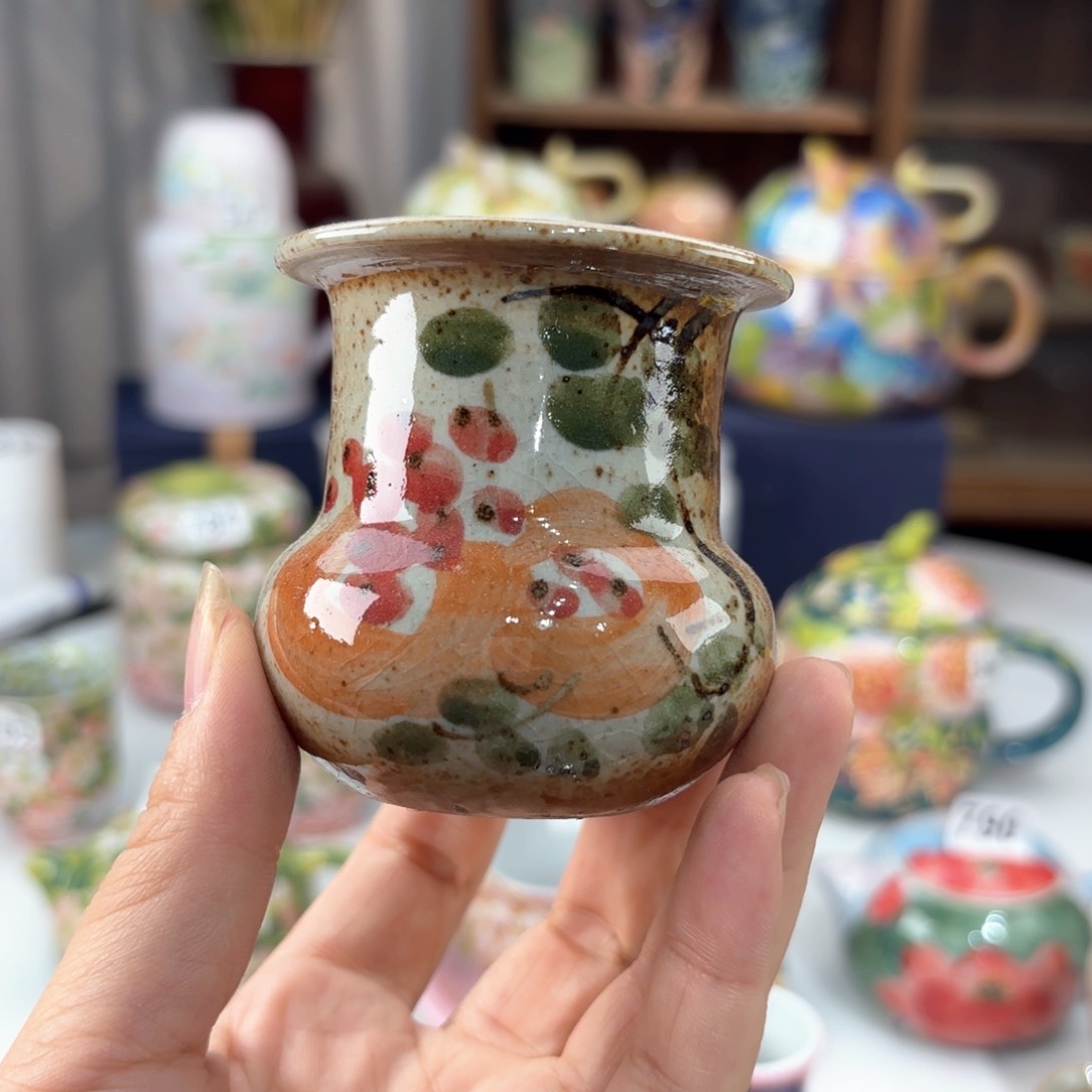景德镇手绘高温釉下彩陶瓷茶具