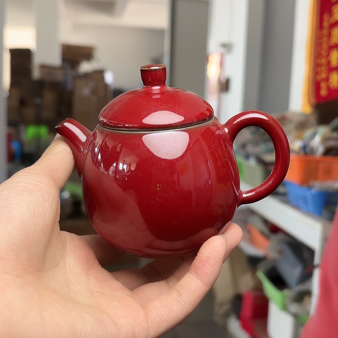 龙泉云间青瓷小米茶器