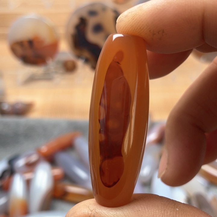 玛瑙/玉髓吊坠(不含链)未镶嵌