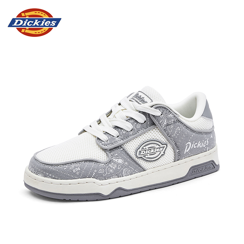 Dickies2025夏季新款板鞋腰果花增高低帮鞋百搭时尚休闲板鞋男鞋