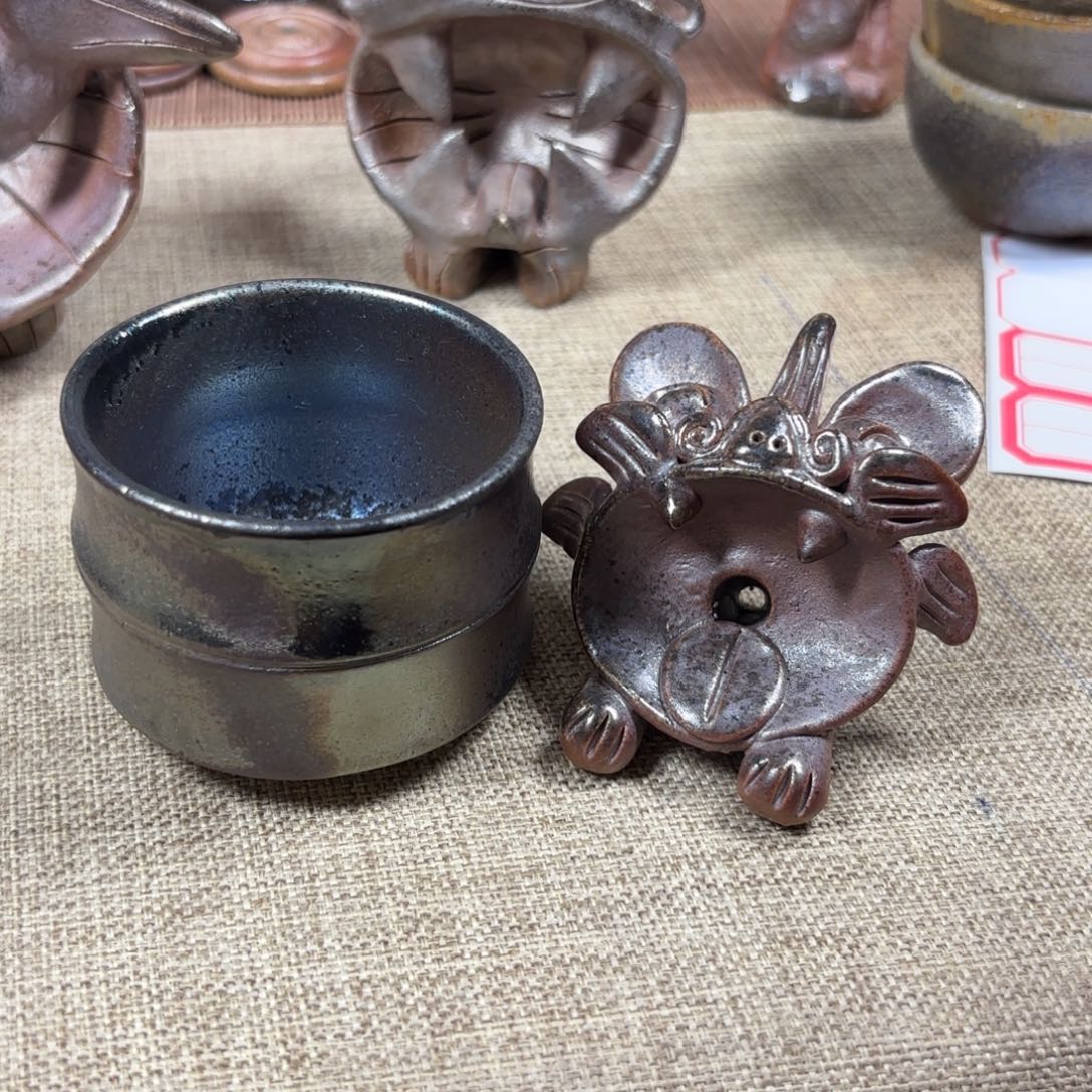 老***比杯建水紫陶三木柴烧