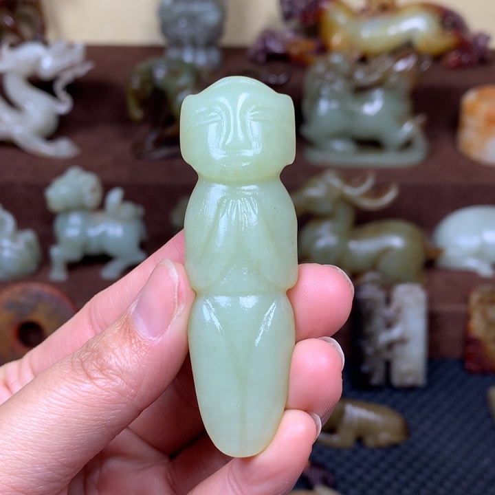 和田玉把件未镶嵌