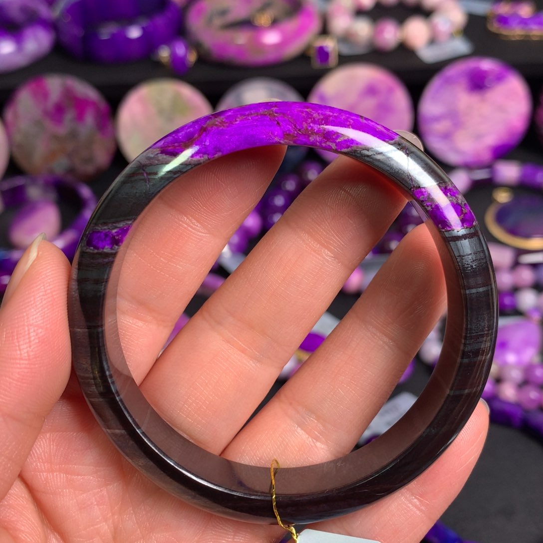 苏纪石（舒俱来）丝绒手镯未镶嵌