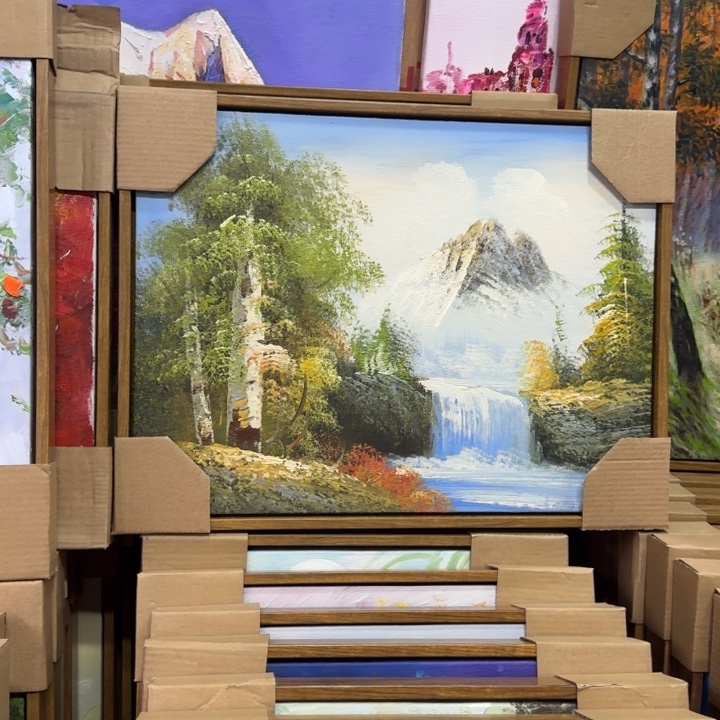 油画油画作品展等活动的