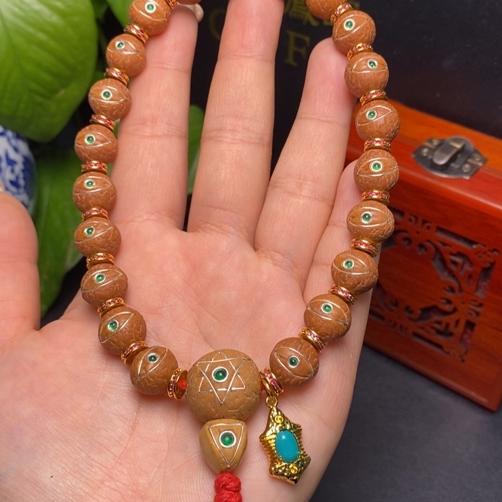 凤眼菩提手串尼泊尔