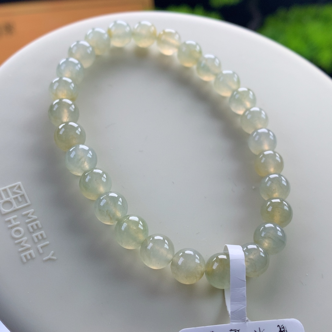 翡翠未镶嵌手链卡7