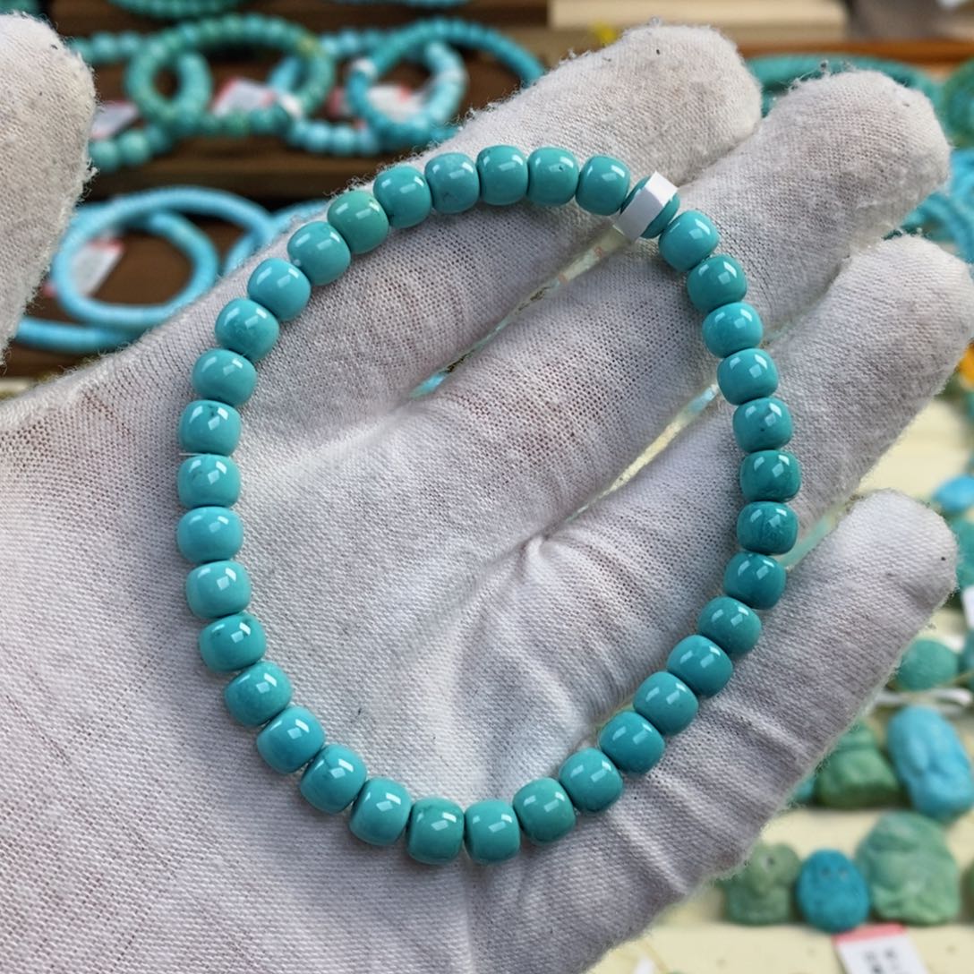 未镶嵌绿松石手串