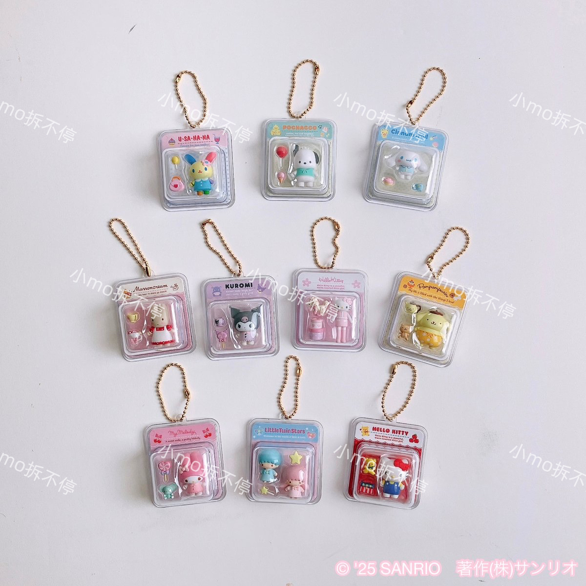 日谷 三丽鸥迷你模型挂件（明款）